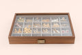 Jewellery Box (24 Partitions) - Walnut