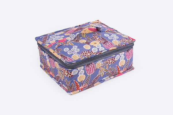 Jewellery Organiser - 4 Detachable pouch (Wildflower)