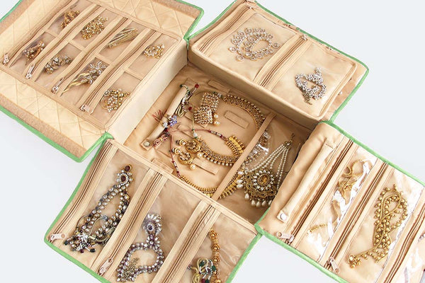 Jewellery Organiser - Big (BJ4) Mint drops
