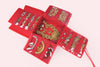 Jewellery Organiser - Big (BJ4) Scarlet
