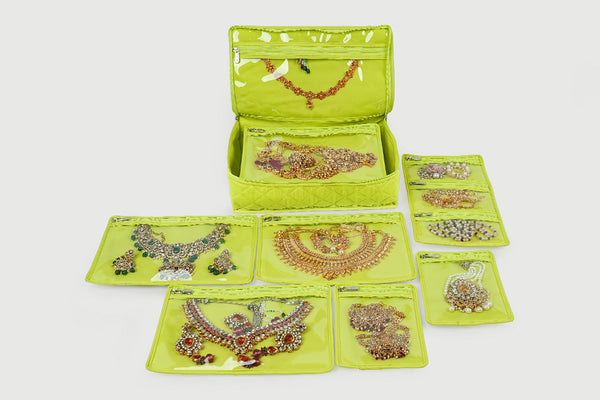 Jewellery Organiser (7P) - Avocado