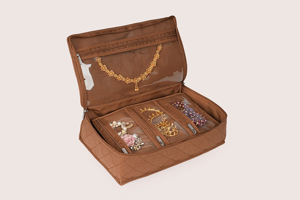 Jewellery Organiser (7P) - Chocolate