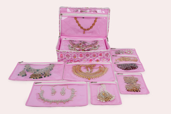 Jewellery Organiser (7P) - Pink Rush