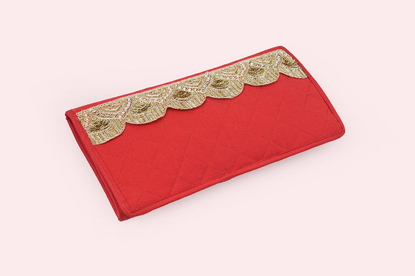 Jewellery Organiser (Foldable) - Scarlet