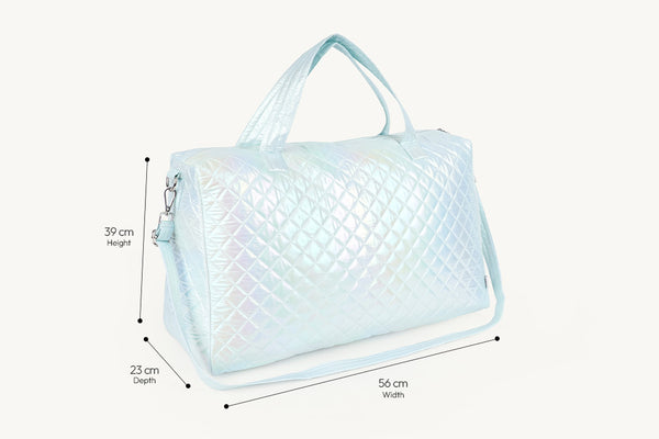 Large Travel Bag - Crystal cloud