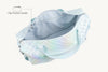 Large Travel Bag - Crystal cloud