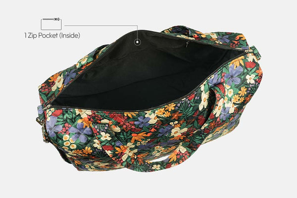 Large Travel Bag - Petal Poetry