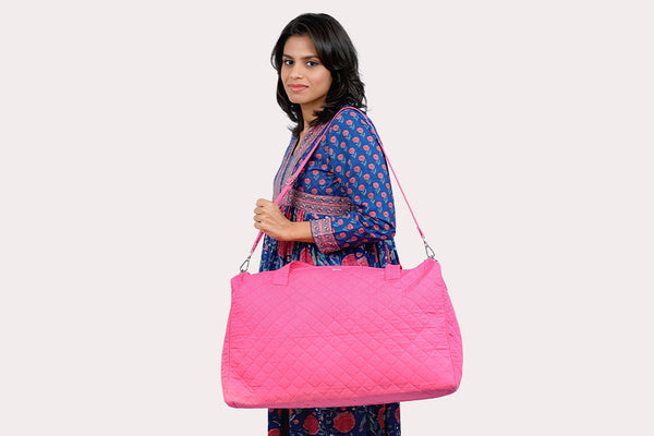 Large Travel Bag - Rose milk