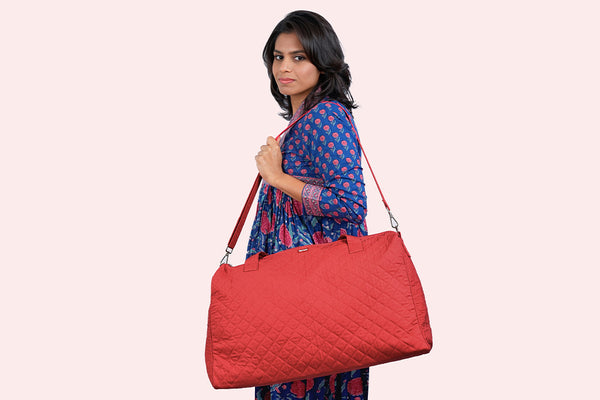 Large Travel Bag - Scarlet
