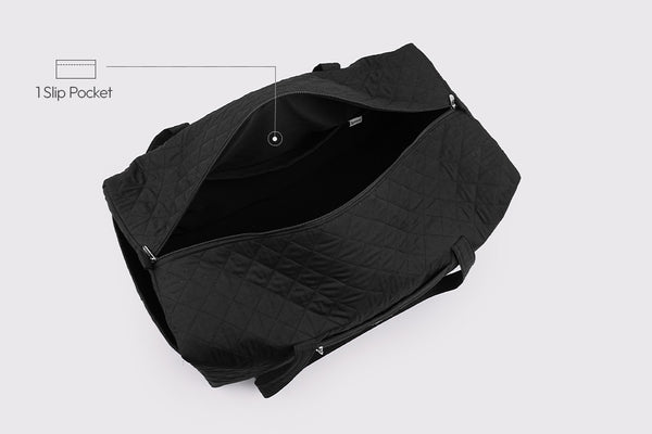 Large Travel Duffel Bag - Charcoal