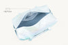 Large Travel Duffel Bag - Crystal cloud