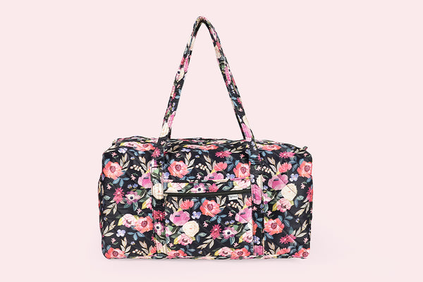 Large Travel Duffel Bag - Floral Dream