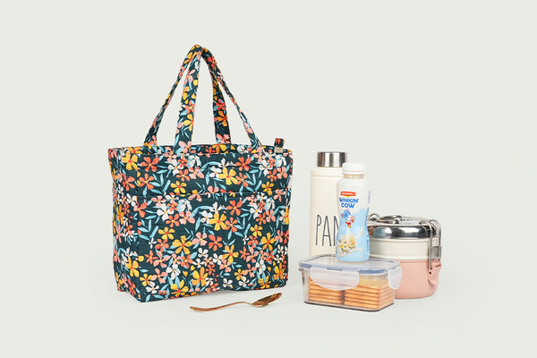 Lunch Bag (2 Pocket) - Daisy delight