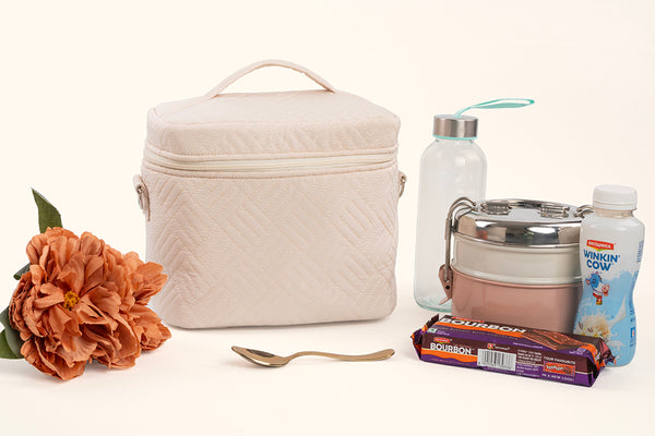 Lunch Bag (Sling) - Cream