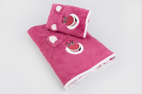 Maroon Bear Towel Napkin Set