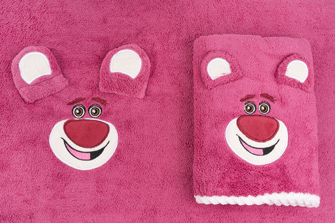 Maroon Bear Towel Napkin Set