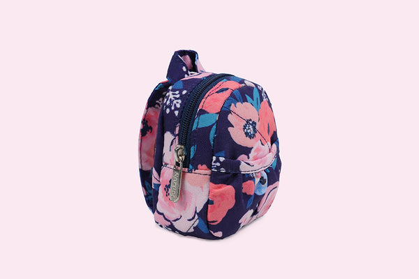 Miniature (Backpack) - Blue garden