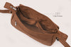 Multi Pocket Sling Bag - Chocolate