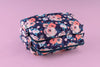 Multipurpose Pouch (3 Zip) – Blue Garden