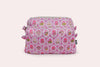 Multipurpose Pouch (3 Zip) – Pink Rush