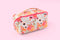 Multipurpose Pouch (Cross Zip) - Happy Flower