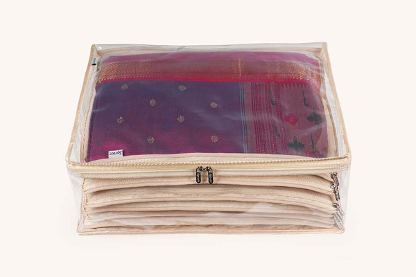 Saree/ Dress Cover (6 Sleeves) – Oatmeal