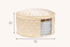 Plate Organiser –Oatmeal (Dinner Plate Size)