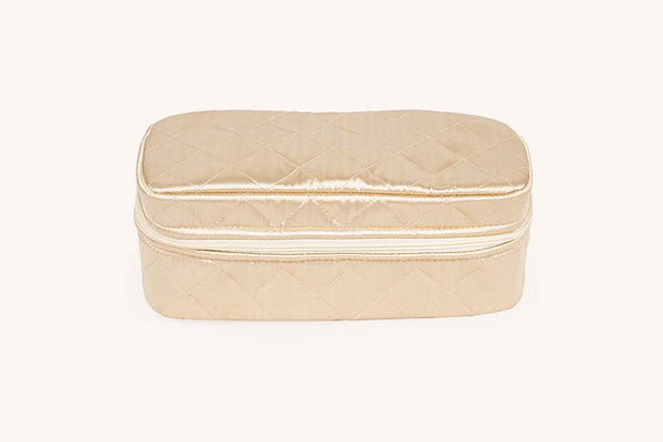 Make up organiser (small) - Oatmeal