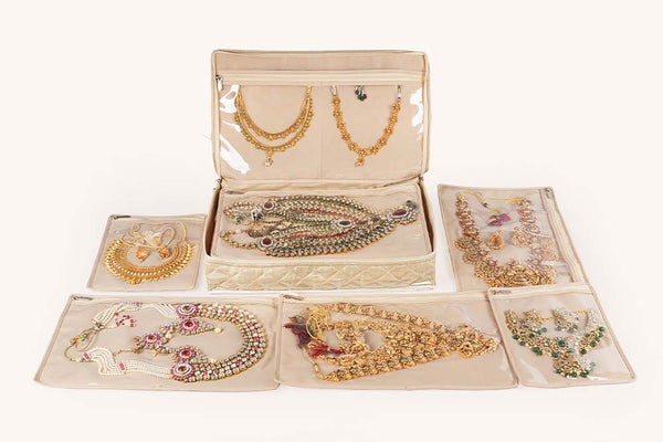 Jewellery organiser (XL) - Oatmeal