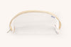 Transparent Wide Access Travel Organiser - Oatmeal