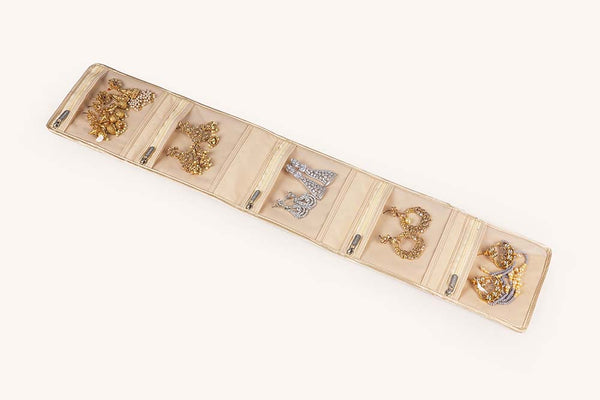 Earring Organiser (Foldable) - Oatmeal