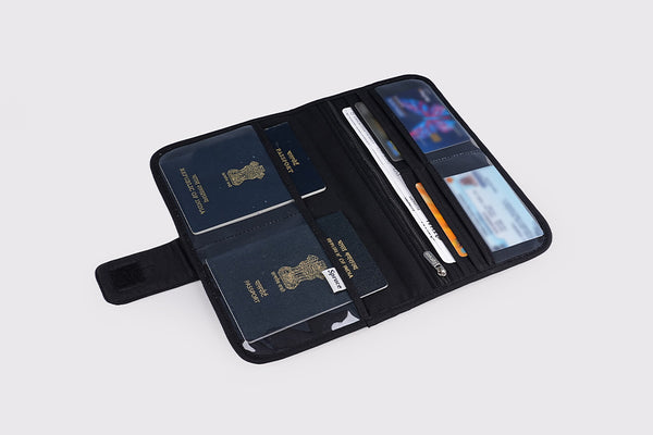 Passport Cover - Charcoal