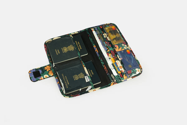 Passport Cover - Petal Poetry