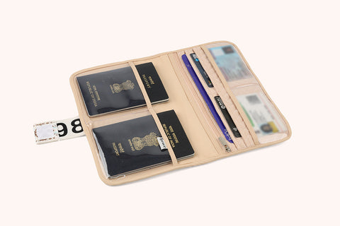 Passport Cover - Sand