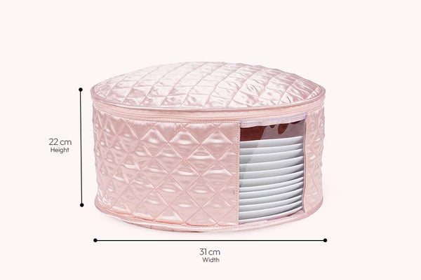 Plate Organiser –Champagne Pink (Dinner Plate Size)