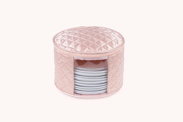 Plate Organiser – Champagne Pink (Quarter Plate Size)