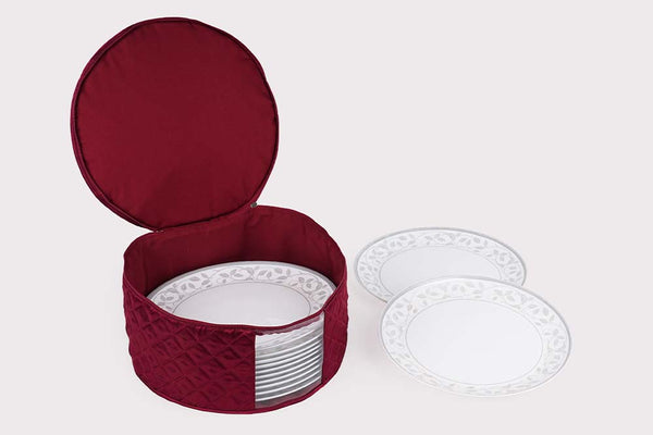 Plate Organiser –Crimson(Dinner Plate Size)