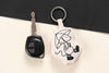 Quirky Keychain - Cute Rat