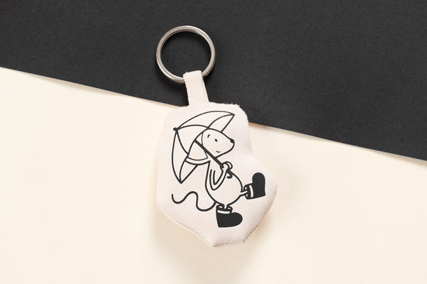 Quirky Keychain - Cute Rat
