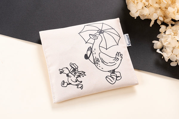 Quirky Sanitary Napkin Pouch -Catch Me If You Can