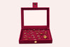 Ring Box - Maroon