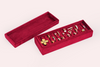 Ring box (small) - Maroon