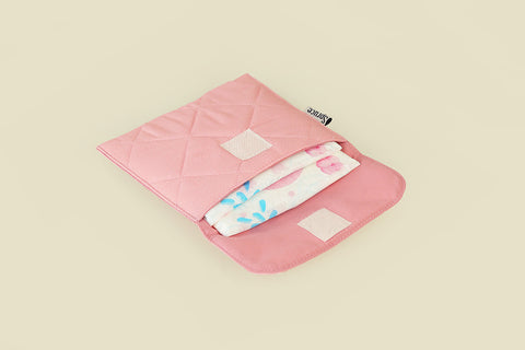 Sanitary Napkin Pouch - Blush Pink