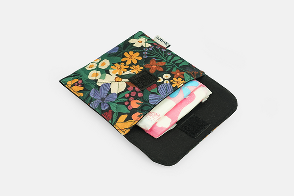 Sanitary Napkin Pouch - Petal Poetry