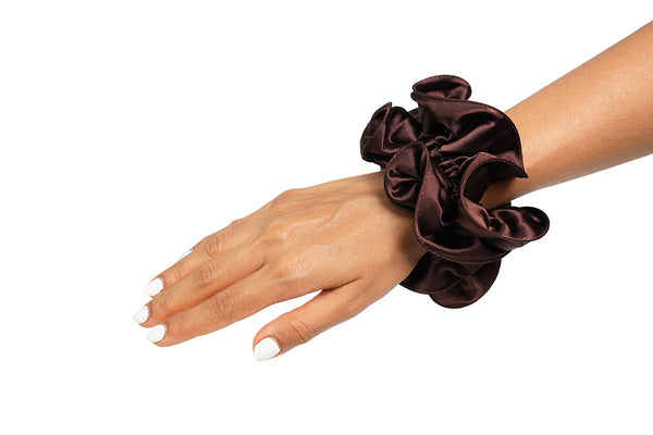 Scrunchies-007 Brown