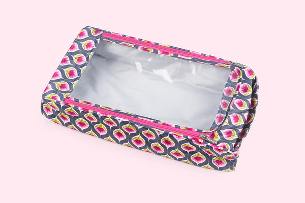 Shoe Bag (TR) - Purple Bloom