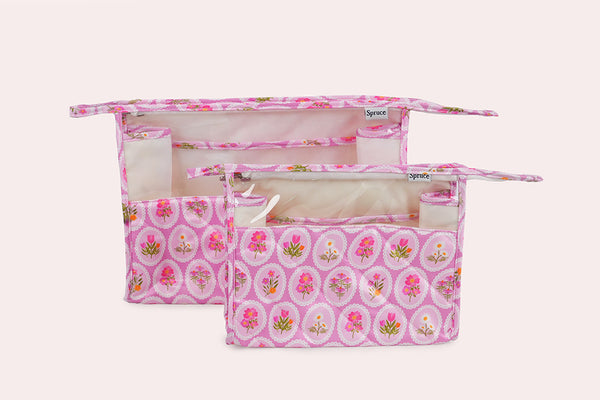 Single Zip (Set of 2) - Pink Rush