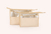 Single Zip (Set of 2) - Sand