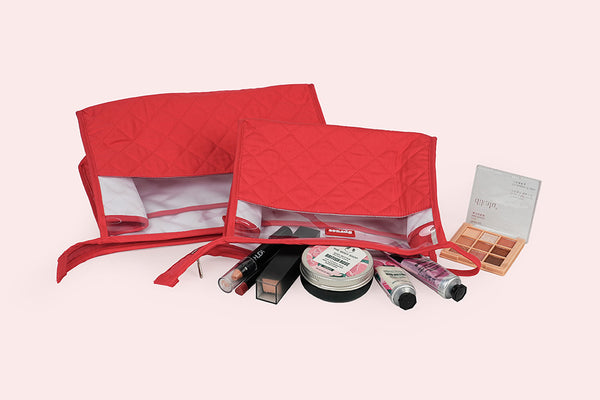 Single Zip (Set of 2) - Scarlet