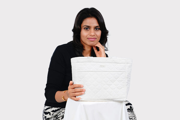 Sling Bag (2 Pocket) - Pearl